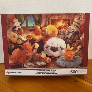 Pokémon Center Cozy Eevee Friends 500pc Puzzle